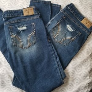 Distressed Hollister Jeans sz 7L